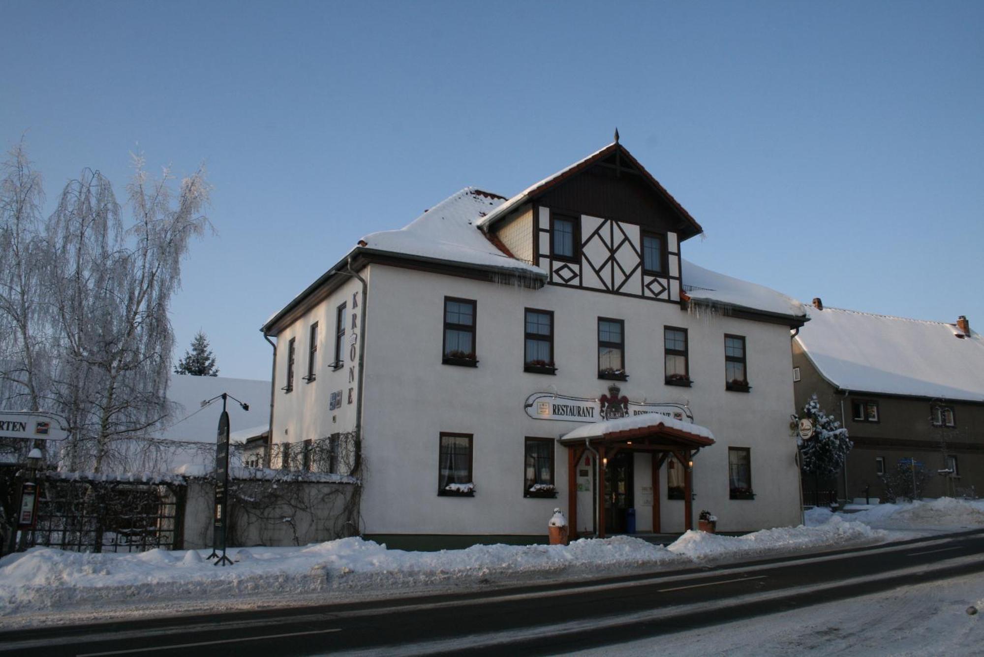 Landgasthof & Hotel Krone Eischleben Ichtershausen Zewnętrze zdjęcie