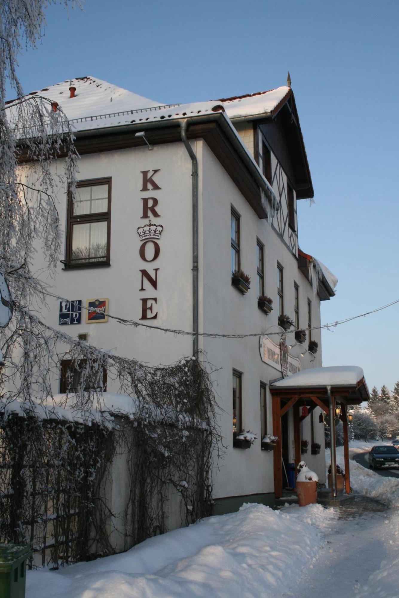 Landgasthof & Hotel Krone Eischleben Ichtershausen Zewnętrze zdjęcie