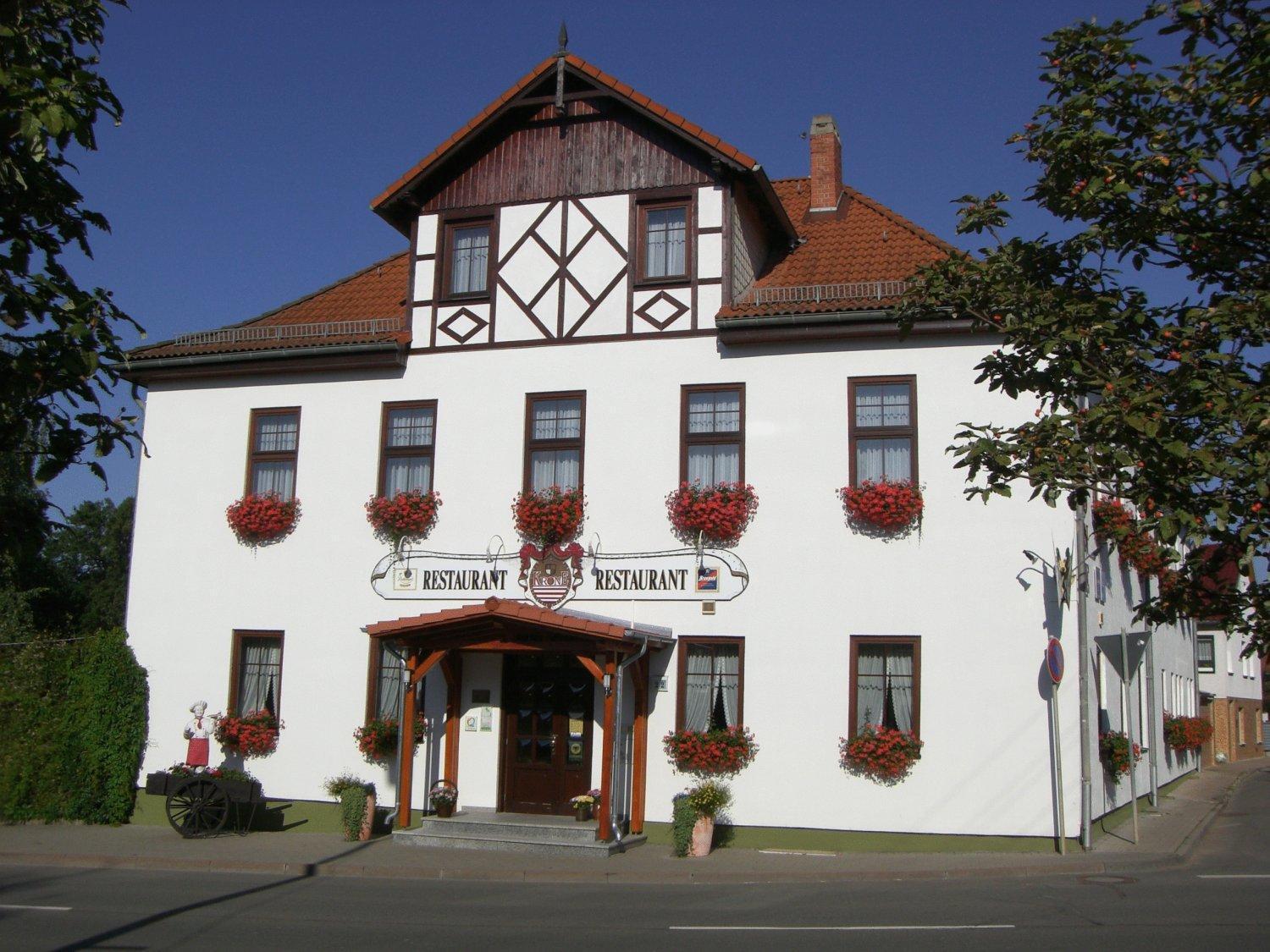 Landgasthof & Hotel Krone Eischleben Ichtershausen Zewnętrze zdjęcie