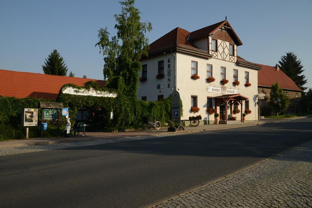 Landgasthof & Hotel Krone Eischleben Ichtershausen Zewnętrze zdjęcie
